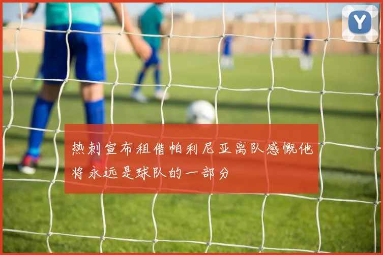 热刺宣布租借帕利尼亚离队感慨他将永远是球队的一部分